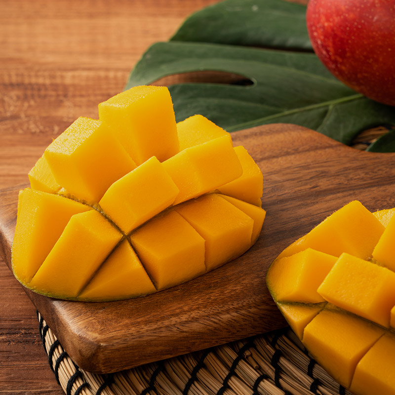 Mangoes. A natural source of Guapo's nourishing mango butter.